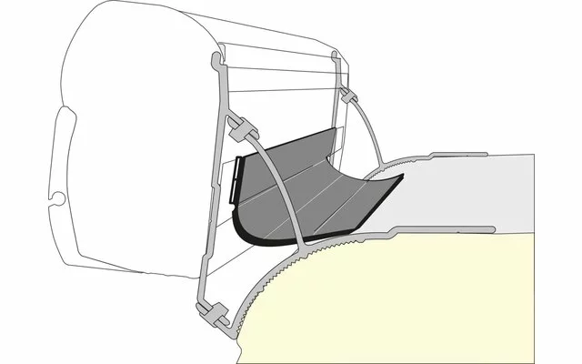 Fiamma Kit Rain Guard Van 2 Fiamma Kit Rain Guard Van