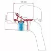 Fiamma Markisenadapter Kit VW Crafter/MAN Ab 2017 Roof Rail Dachmontage 2 Fiamma Markisenadapter Kit VW Crafter/MAN Ab 2017 Roof Rail Dachmontage -Campingzelte Verkaufsgeschäft 235102 2445119