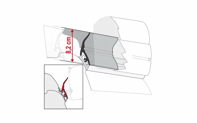 Fiamma Abdichtung Rain Guard California 3 Fiamma Abdichtung Rain Guard California
