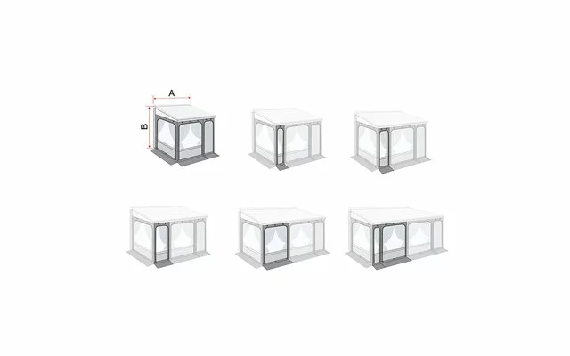 Fiamma Privacy Room / Caravanstore ZIP XL Frontpanel Für Markisenvorzelte 20 Cm 4 Fiamma Privacy Room / Caravanstore ZIP XL Frontpanel Für Markisenvorzelte 20 Cm – Bild 2