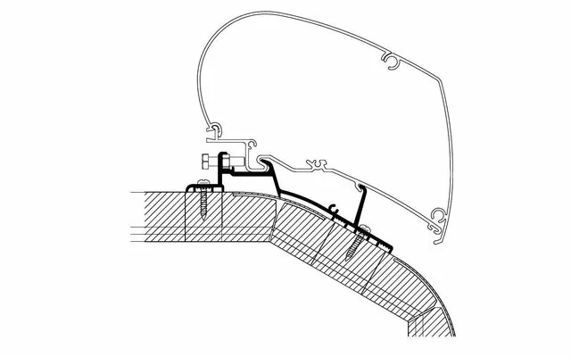 Thule Adapter LMC Explorer Cruiser MJ 2018 3,5m 3 Thule Adapter LMC Explorer Cruiser MJ 2018 3,5m