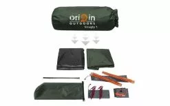 Origin Outdoors Snugly Kuppelzelt 1 Person -Campingzelte Verkaufsgeschäft 528651 3493432