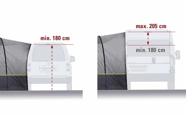 High Peak Trento 2.0 Busvorzelt 4 High Peak Trento 2.0 Busvorzelt – Bild 2
