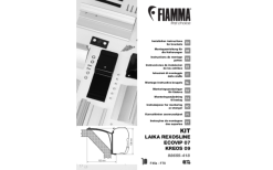Fiamma Kit Laika Rexosline Ecovip 07 Kreos 09 Markisenadapter Für Fiamma F45