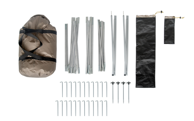 Tambu Nihaita 5 Personen Familien Tunnelzelt Braun 4 Tambu Nihaita 5 Personen Familien Tunnelzelt Braun – Bild 2