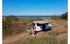 Fiamma F45s Deep Black Markise 190 Grau -Campingzelte Verkaufsgeschäft 602503 4405187