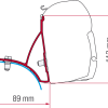Fiamma Markisenadapter-Kit Trafic/Vivaro/Primastar -Campingzelte Verkaufsgeschäft 614803 4338299