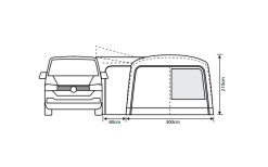 Outdoor Revolution Cayman Combo Air Vorzelt Low 180 Bis 210 Cm -Campingzelte Verkaufsgeschäft 636907 4332467