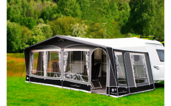 Walker Vorzelt Atrium-300 Anthrazit Glasfiber MAX 825 Umlaufmaß 810-840 Cm -Campingzelte Verkaufsgeschäft 667158 4567503