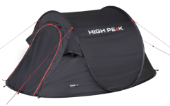 High Peak Vision 3 Einfachdach 3 Personen Pop Up Wurfzelt Schwarz -Campingzelte Verkaufsgeschäft 728324 4878926 1