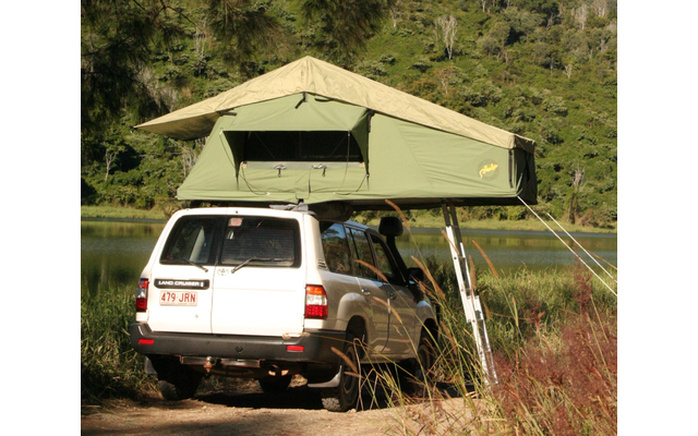 Gordigear Dachzelt Plus Für 2 Personen Mit Staufläche 140 X 320 Cm Grün 4 Gordigear Dachzelt Plus Für 2 Personen Mit Staufläche 140 X 320 Cm Grün – Bild 2