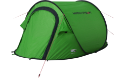 High Peak Vision 3 Einfachdach 3 Personen Pop Up Wurfzelt Grün -Campingzelte Verkaufsgeschäft 739763 4973903