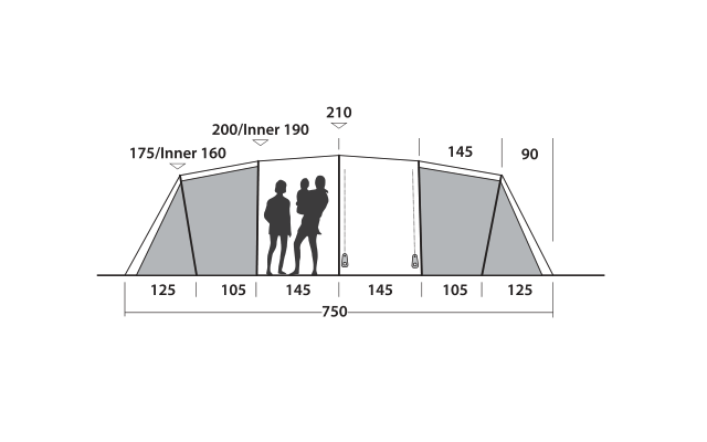 Easy Camp Huntsville Twin 800 Tunnelzelt Für 8 Personen 8 Easy Camp Huntsville Twin 800 Tunnelzelt Für 8 Personen – Bild 6