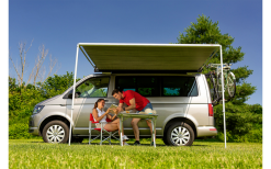 Fiamma F35 Pro 180 Dachmarkise Gehäusefarbe Deep Black Tuchfarbe Royal Grey 180 Cm -Campingzelte Verkaufsgeschäft 808382 5278139