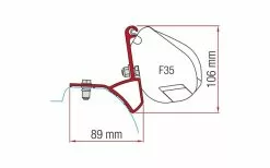 Fiamma F35 Pro Kit Standard 14 Fiamma F35 Pro Kit Standard -Campingzelte Verkaufsgeschäft 87687 598230